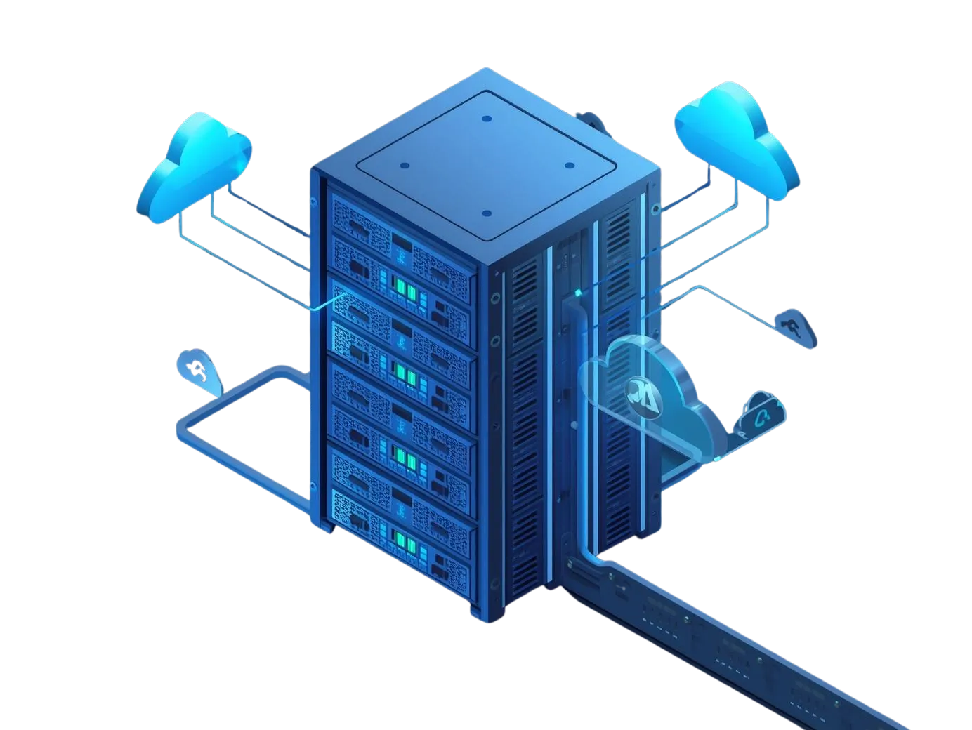 Website and IT services illustration